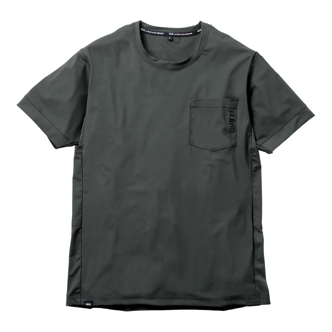 G.G. 0595-53 半袖Tシャツ(胸ポケット有)
