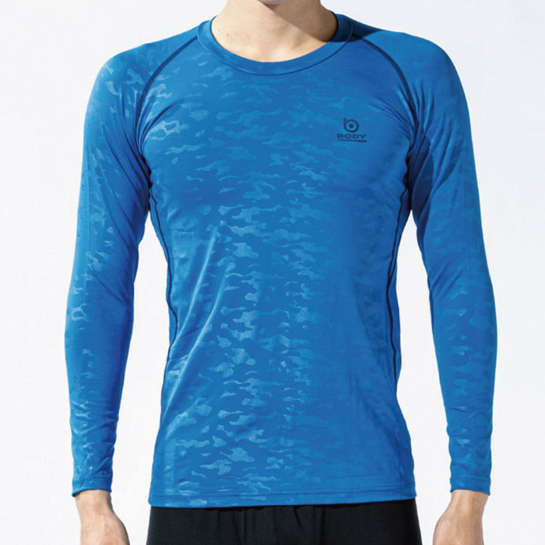 BODY TOUGHNESS JW-643 BTパワーストレッチ デオドラント ロングスリーブ クルーネックシャツ