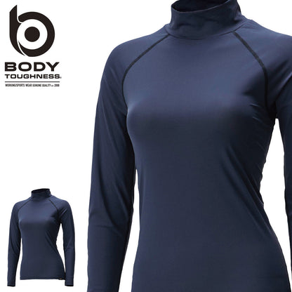 BODY TOUGHNESS JW-737 BTパワーストレッチ COOL EVO ロングスリーブ ハイネックシャツ レディース