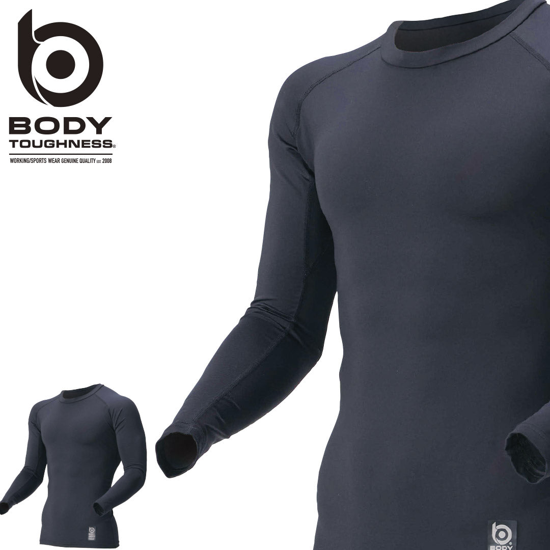 BODY TOUGHNESS JW-782 BTドラスティックドライ クール ロングスリーブ クルーネックシャツ