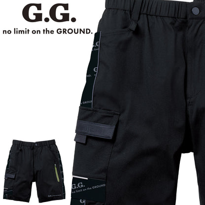 G.G. 0648-17 ハーフパンツ(ノータック)