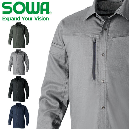 SOWA 3058-02 長袖シャツ