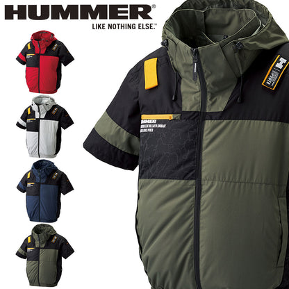 HUMMER 09905 空調風神服 チタンフード半袖ジャケット