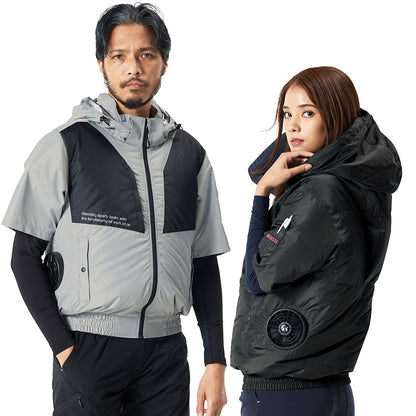 The tough 2445 空調風神服 グラフェン半袖ブルゾン