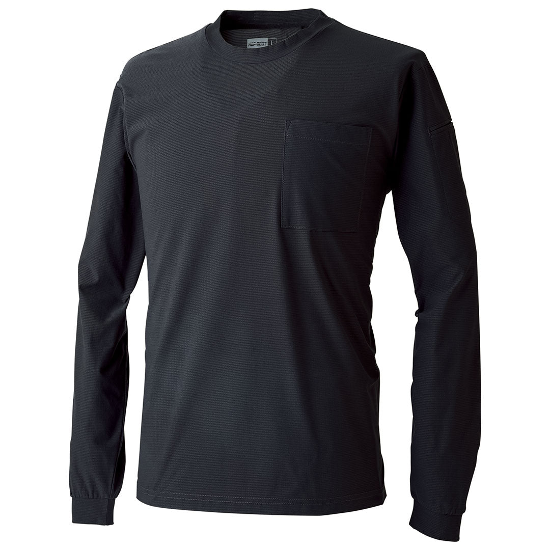 HOP-SCOT 700418 UVドライストレッチ長袖Tシャツ