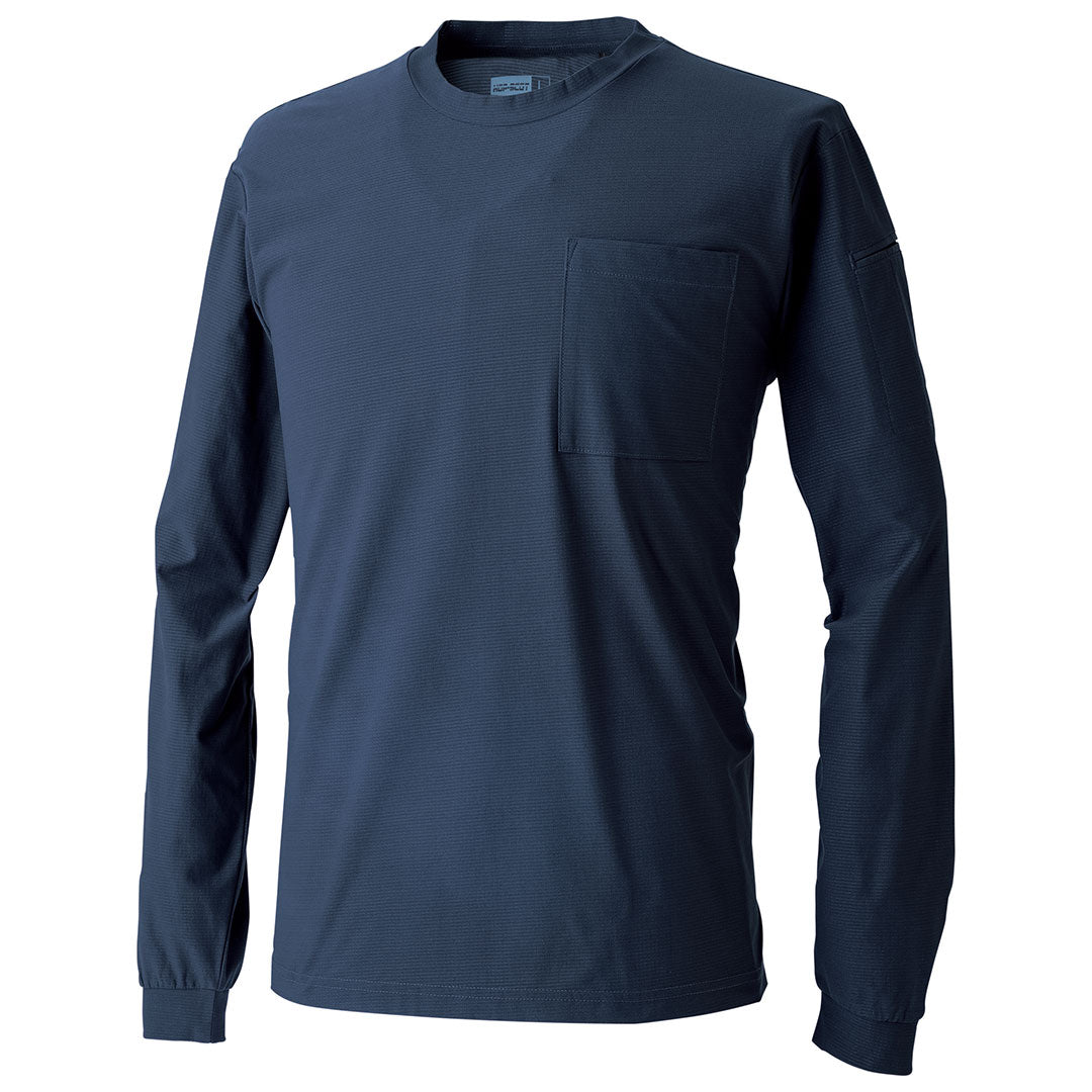HOP-SCOT 700418 UVドライストレッチ長袖Tシャツ