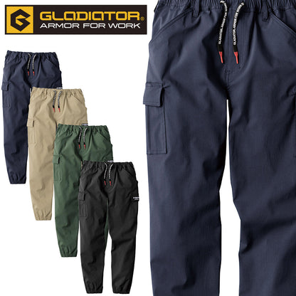 GLADIATOR G-2015 ストレッチライトジョガーカーゴパンツ