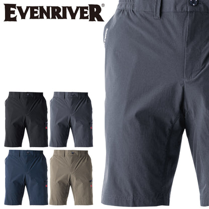 EVENRIVER GR1003 コーデュラストレッチカーゴハーフパンツ