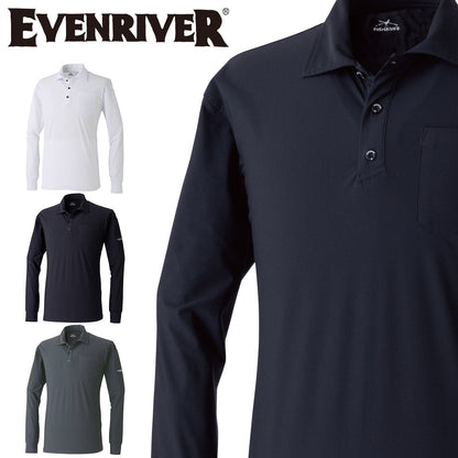 EVENRIVER GRM06 マックスクール長袖ポロシャツ