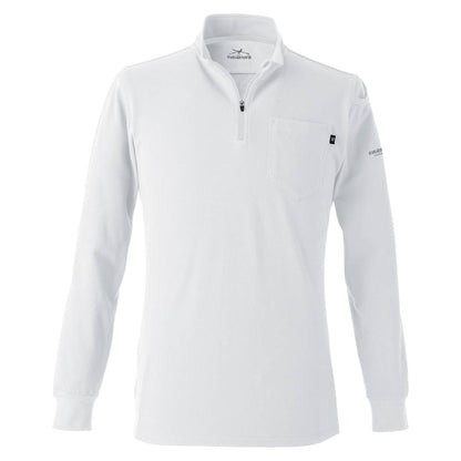 EVENRIVER NRS206 ヘビーウェイトジップネックＴシャツ(長袖)
