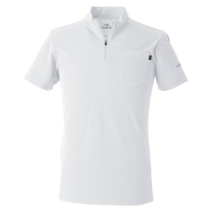 EVENRIVER NRS216 ヘビーウェイトジップネックＴシャツ(半袖)