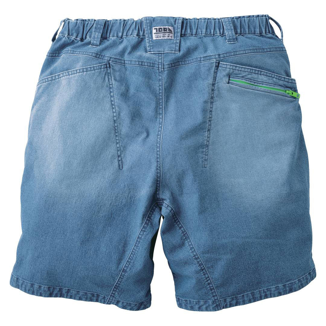 寅壱 8923-241 デニムカーゴハーフパンツ